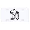 Personalized 3 X 6 Heavy Duty Plastic License Plate Thumbnail
