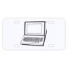 Personalized 3 X 6 Heavy Duty Acrylic / Plastic License Plate Thumbnail
