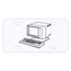 Personalized 3 X 6 Heavy Duty Acrylic / Plastic License Plate Thumbnail