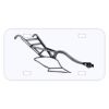 Personalized 3 X 6 Heavy Duty Plastic License Plate Thumbnail