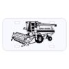 Personalized 3 X 6 Heavy Duty Plastic License Plate Thumbnail