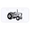 Personalized 3 X 6 Heavy Duty Plastic License Plate Thumbnail