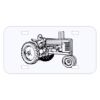Personalized 3 X 6 Heavy Duty Acrylic / Plastic License Plate Thumbnail