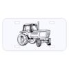 Personalized 3 X 6 Heavy Duty Plastic License Plate Thumbnail