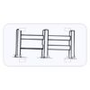 Personalized 3 X 6 Heavy Duty Acrylic / Plastic License Plate Thumbnail