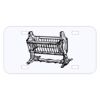 Personalized 3 X 6 Heavy Duty Acrylic / Plastic License Plate Thumbnail