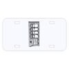 Personalized 3 X 6 Heavy Duty Plastic License Plate Thumbnail