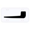 Personalized 3 X 6 Heavy Duty Plastic License Plate Thumbnail