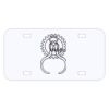 Personalized 3 X 6 Heavy Duty Plastic License Plate Thumbnail