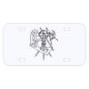 Personalized 3 X 6 Heavy Duty Plastic License Plate Thumbnail