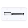 Personalized 3 X 6 Heavy Duty Acrylic / Plastic License Plate Thumbnail