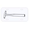 Personalized 3 X 6 Heavy Duty Acrylic / Plastic License Plate Thumbnail