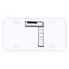 Personalized 3 X 6 Heavy Duty Plastic License Plate Thumbnail