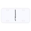 Personalized 3 X 6 Heavy Duty Plastic License Plate Thumbnail