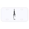Personalized 3 X 6 Heavy Duty Plastic License Plate Thumbnail
