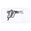 Personalized 3 X 6 Heavy Duty Acrylic / Plastic License Plate Thumbnail