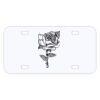 Personalized 3 X 6 Heavy Duty Acrylic / Plastic License Plate Thumbnail