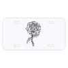 Personalized 3 X 6 Heavy Duty Acrylic / Plastic License Plate Thumbnail
