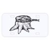 Personalized 3 X 6 Heavy Duty Acrylic / Plastic License Plate Thumbnail