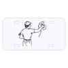 Personalized 3 X 6 Heavy Duty Acrylic / Plastic License Plate Thumbnail