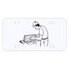 Personalized 3 X 6 Heavy Duty Plastic License Plate Thumbnail