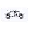 Personalized 3 X 6 Heavy Duty Plastic License Plate Thumbnail
