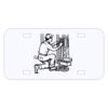 Personalized 3 X 6 Heavy Duty Acrylic / Plastic License Plate Thumbnail