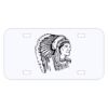 Personalized 3 X 6 Heavy Duty Acrylic / Plastic License Plate Thumbnail