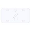 Personalized 3 X 6 Heavy Duty Plastic License Plate Thumbnail