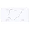 Personalized 3 X 6 Heavy Duty Acrylic / Plastic License Plate Thumbnail