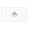 Personalized 3 X 6 Heavy Duty Plastic License Plate Thumbnail