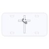 Personalized 3 X 6 Heavy Duty Acrylic / Plastic License Plate Thumbnail