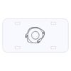 Personalized 3 X 6 Heavy Duty Plastic License Plate Thumbnail