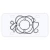 Personalized 3 X 6 Heavy Duty Plastic License Plate Thumbnail