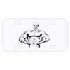 Personalized 3 X 6 Heavy Duty Plastic License Plate Thumbnail