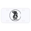 Personalized 3 X 6 Heavy Duty Plastic License Plate Thumbnail