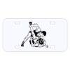Personalized 3 X 6 Heavy Duty Plastic License Plate Thumbnail
