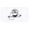 Personalized 3 X 6 Heavy Duty Plastic License Plate Thumbnail