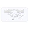 Personalized 3 X 6 Heavy Duty Acrylic / Plastic License Plate Thumbnail