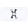Personalized 3 X 6 Heavy Duty Plastic License Plate Thumbnail