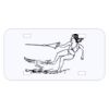 Personalized 3 X 6 Heavy Duty Acrylic / Plastic License Plate Thumbnail