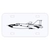 Personalized 3 X 6 Heavy Duty Acrylic / Plastic License Plate Thumbnail