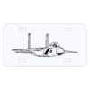 Personalized 3 X 6 Heavy Duty Acrylic / Plastic License Plate Thumbnail