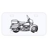 Personalized 3 X 6 Heavy Duty Plastic License Plate Thumbnail