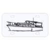 Personalized 3 X 6 Heavy Duty Acrylic / Plastic License Plate Thumbnail