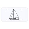 Personalized 3 X 6 Heavy Duty Acrylic / Plastic License Plate Thumbnail