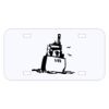 Personalized 3 X 6 Heavy Duty Plastic License Plate Thumbnail