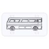 Personalized 3 X 6 Heavy Duty Acrylic / Plastic License Plate Thumbnail
