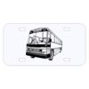 Personalized 3 X 6 Heavy Duty Plastic License Plate Thumbnail
