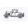 Personalized 3 X 6 Heavy Duty Plastic License Plate Thumbnail